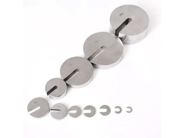 100mg-1kg Stainless Steel Slot Weight Set