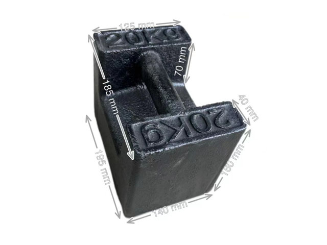 20kg Cast Iron Test Weight