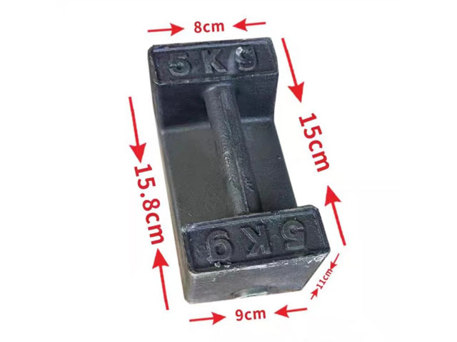 5kg Cast Iron Test Weight