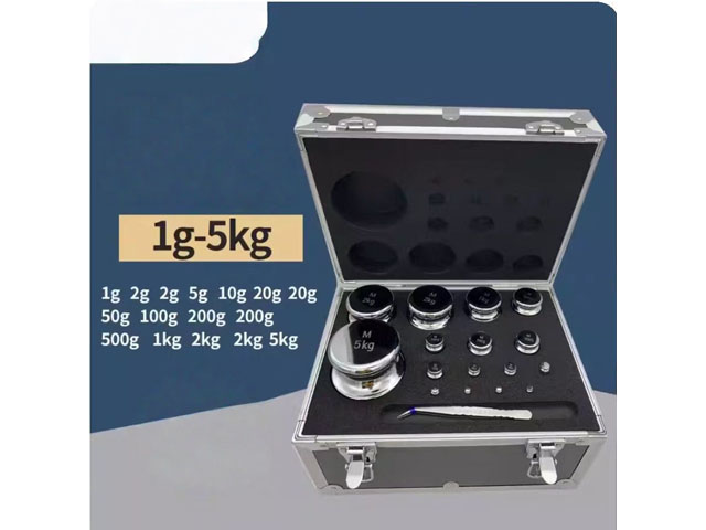 1g-5kg Chrome Steel Weight Set