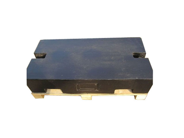 Peso de prueba de hierro fundido 1000kg