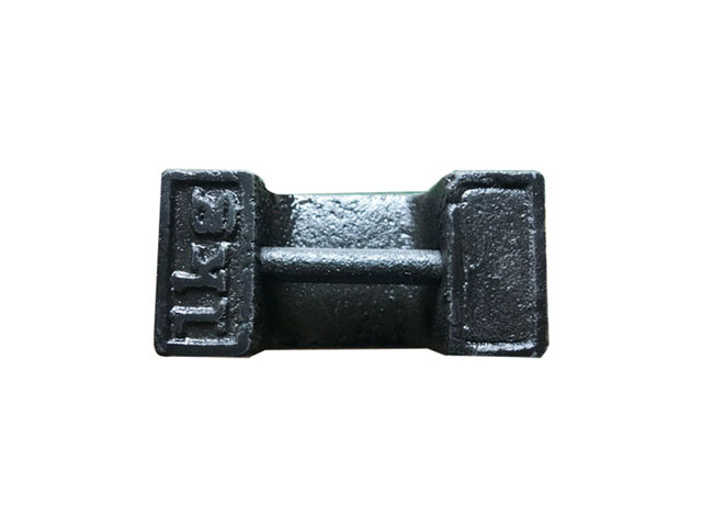 Peso de prueba de hierro fundido 1kg