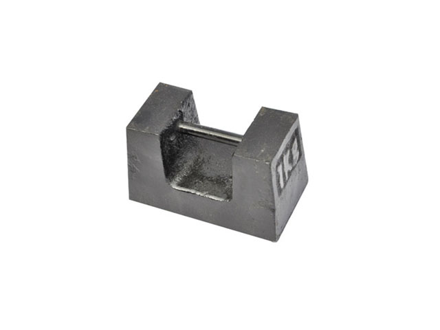 Peso de prueba de hierro fundido 1kg