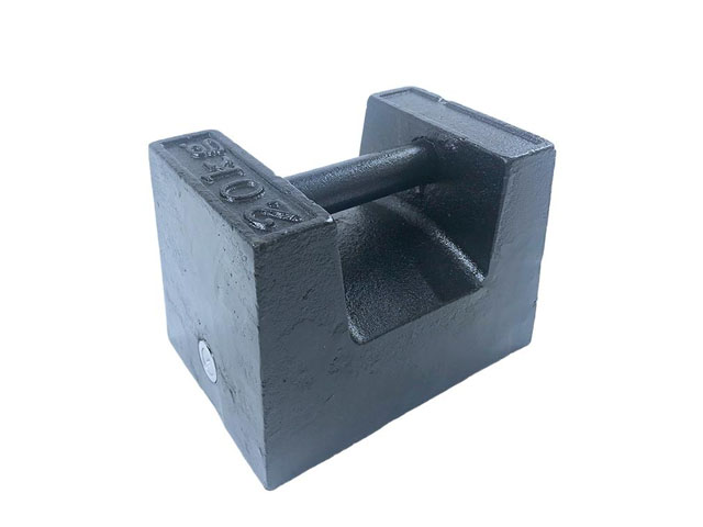 Peso de prueba de hierro fundido de 20 kg