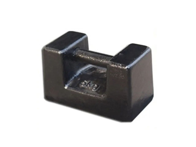 Peso de prueba de hierro fundido de 5 kg