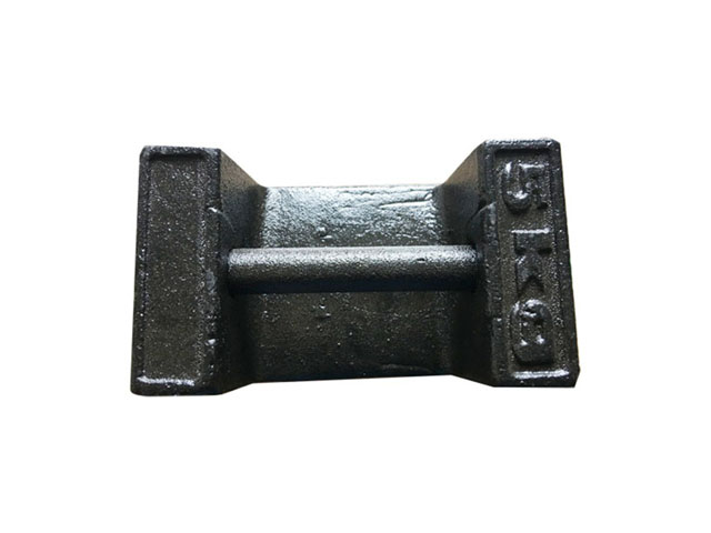 Peso de prueba de hierro fundido de 5 kg
