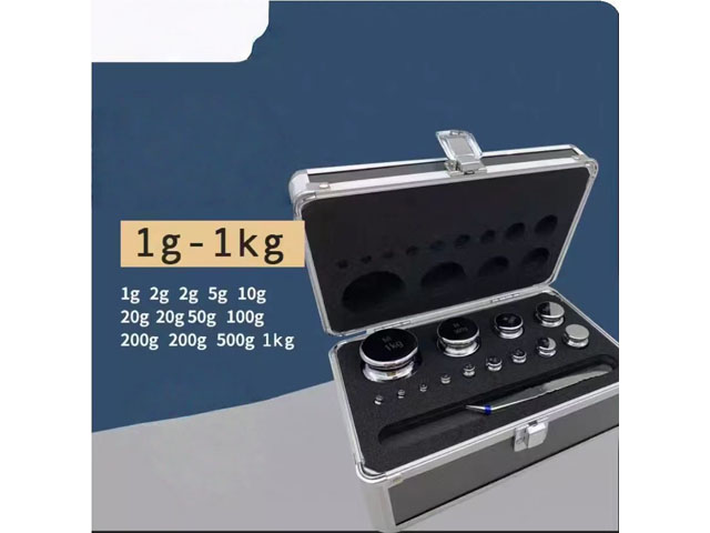 1g-1kg Chrome Steel Weight Set