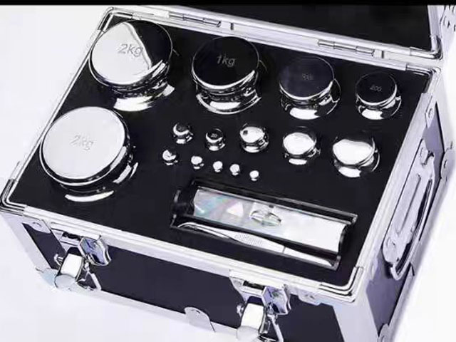 1g-2kg Chrome Steel Weight Set